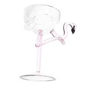 SOIMISS Da Vino Flamingo in Vetro Decorativo Bicchiere Da Cocktail Per Feste in Vetro Bicchiere Per Addio Al Nubilato e Matrimonio Design Unico Fenicottero