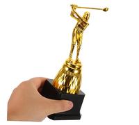 SOIMISS Del in Plastica Dorata Coppa dei Trofei per Golf e Premio Ornamentale Trofei per Concorso e Aziendale Facile Trasportare e Esporre