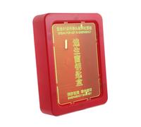 SOIMISS delle chiavi porta e finestra cassette di blocco di sicurezza Chiave di sicurezza supporto chiave per all'aperto scatole per estintori armadio estintore addominali rosso