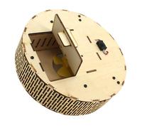 SOIMISS Di Robot Spazzato Robot Modelli Scientifici Di Kit Di Costruzione Corredo Robotico Kit Scientifico Per Stelo Di Automobile Beige Componente Elettronico