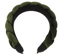 SOIMISS Fascia Intrecciata Per Capelli Donna Fascia Morbida in Tessuto Traspirante Elegante Accessorio Vintage Per Trucco e Skincare Per Viso Libera Regalo Chic Per Ragazze