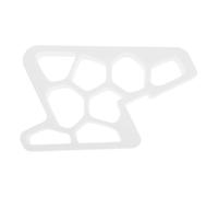 SOIMISS Fermaporta a Cuneo Bianco per Finestra e Porta Sbattente Blocco Antifurto Senza Foratura per Balcone Camera da Letto e Garage Fermaporta Inferiore Multifunzione per Uso