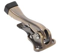 SOIMISS Fermo Porta Regolabile in Anticato con Base Antiscivolo Sicurezza Riduzione Rumore e Rivestimento Protettivo Supporto Automatico Piede per Porte Interne