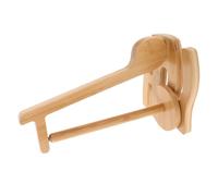 SOIMISS Frame di Bobina rotabile Porta del Filo Porta Rocchetto di Filo portafilo per Cucire Supporto per Supporto per Maglieria del Filo portafilo Magnetico di Legno Marrone Chiaro