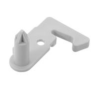 SOIMISS Gancio Fermaporta Frigorifero in Plastica Grigia, Fermo di Ritenuta per Porta Camper da 2,1 Pollici, Limitatore Angolo Apertura per Manutenzione Frigoriferi Domestici da Viaggio