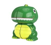 SOIMISS Giocattolo a Cubo 3D Dinosauro per Puzzle di Intelligenza in Plastica Compatto Gioco Educativo per Sviluppo Creativo e Cognizione Colori per Divertimento Sempre e Ovunque