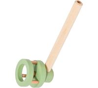 SOIMISS Giocattolo Galleggiante in Legno per Palla Sospesa Verde, Gioco di Soffiaggio per Coordinazione Occhio-mano, Attività Indoor e Outdoor per Sviluppo Capacità Vitale