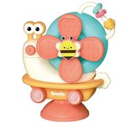 SOIMISS Giocattolo Mulino a Vento Con Ventosa Per Ragazzo Ragazza Piccoli, Giocattolo Da Tavolo a Forma Di Mulino a Vento Per Seggiolone, Sviluppo Abilità Motorie e Riconoscimento Colori