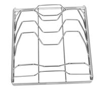 SOIMISS Graticola Barbecue in Acciaio Inossidabile Portatile Supporto per Arrosto e Pollo Grill da per Picnic Allaperto