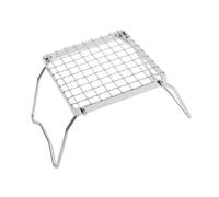 SOIMISS Grill Portatile Inossidabile Struttura Pieghevole per Barbecue per Arrostire per e Picnic Facile da Trasportare e Installare