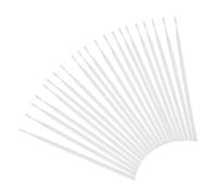 SOIMISS Impollinatore manuale, polverizzatore per, 60 pezzi, plastica bianca, per colture e alberi da frutto, per agricoltori