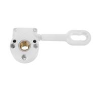 SOIMISS Ingranaggio a Vite senza Fine Lega di Alluminio Resistente al Vento alle Intemperie, Supporto per Copertura da Giardino Esterno e Patio per Copertura Retrattile