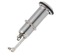 SOIMISS Jack di Uscita Stereo Filettato per Chitarra Acustica Connettore Cilindrico in Resistente Alta Sensibilità e Facile Installazione senza Viti Compatibile per Amplificatori