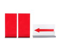 SOIMISS Kit Accessori Arbitrali Basket in Acrilico Resistente Cartellini Penalità e Convertitore Servizio per Competizioni Sportive Promemoria Rotazione e Segnali Penalità per Arbitri