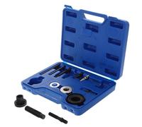 SOIMISS Kit Estrattore Puleggia Servosterzo con Custodia Strumenti Resistenti per Smontaggio e Montaggio Volante Adatto per Pompe e Pompe Vuoto Auto Facile e Completo