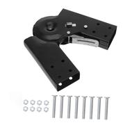 SOIMISS Kit Sostituzione Cerniere per Scale in Alluminio Accessori per Scale Pieghevoli Cerniera Regolabile per Soffitta Compatibile Facilità Installazione 1 Pezzo