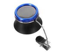 SOIMISS Lente d'ingrandimento con clip da testa in alluminio per riparazione orologi e gioielli lente e design a molla per uso mani libere