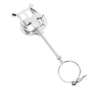 SOIMISS Letturino Clarinetto in Ferro Argento Resistente All’usura, Porta Spartito Semplice e Stiloso per Leggio Clarinetto Portatile da Musica