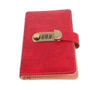 SOIMISS Libretto per Risparmiare Denaro con Lucchetto a Combinazione, Raccoglitore con 100 Buste Trasparenti, Cartella Organizzatore per Budget Personale e Sfida di Risparmio, per Casa