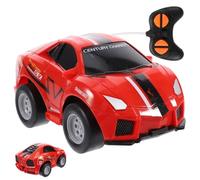 SOIMISS Macchina Telecomandata Off-road per Bambini Veicolo Elettrico Radiocomandato Piccolo, Giocattolo Auto Telecomandata Veloce per Esterni, Set Auto Telecomandate per Bambini Rosso
