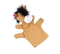 SOIMISS Marionetta da Mano a Forma di Animale in Peluche Morbido Cinque Dita, Materiale Peluche Corto e Cotone Pp, per Racconti e Giochi Educativi