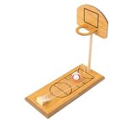SOIMISS Mini Basket Da Tavolo in Legno Per Ragazzo Ragazza Gioco Interattivo Di Basket Da Dita Per Ragazzi e Ragazze Giocattolo Sportivo Educativo Per Migliorare Coordinazione e Creatività
