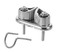 SOIMISS Morsetto per Fune in Acciaio Inox 304 per Barca con Camma e Anello Passacavo, Bitta Resistente all’Usura, Strozzascotte Sicuro per Barche a Vela, Gommoni e Kayak, Accessorio