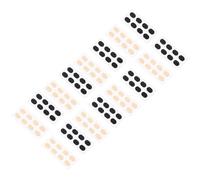 SOIMISS Naselli Antiscivolo in Eva 16 Pezzi Autoadesivi per Occhiali, Cuscinetti Nasali Morbidi 1mm, Protezioni Naso senza Pressione, Compatibili Occhiali da Sole e Montature Intere