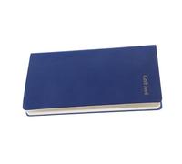 SOIMISS Notebook Budget Pratico in PU Blu Taccuino Contabile Leggero per Casa e Ufficio Accessorio Pianificazione Finanziaria Portatile per Risparmio e Controllo Spese