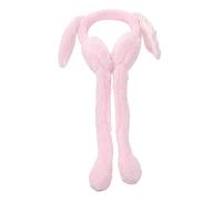 SOIMISS Paraorecchie Per Coniglio Soffici Paraorecchie Bianchi Cappello Da Coniglio Con Per Il Freddo Divertente Cappello Da Coniglietto Di Peluche Lana Artificiale Rosa