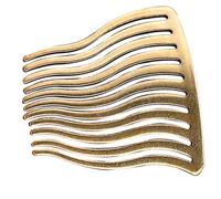 SOIMISS Pettine Da Sposa in Ottone Vintage Effetto Patina, Copricapo Per Chioma Da Sposa Elegante e Decorativo, Accessorio Per Acconciature Nuziali Raffinate