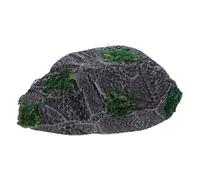 SOIMISS Pietra Finta simulata in Schiuma Faux Rock nascondiglio per rettili nel terrario Massi Finti Roccia di Riposo della Turtle crogiolando la Roccia Rettile Roccia PVC