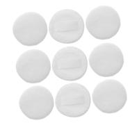 SOIMISS Piumini per Cipria Viso Piccoli e Arrotondati 12 Pezzi 45x7 Mm in Velluto e Cotone senza Bpa Applicatori per Trucco Polvere Leggeri e Flessibili per Uso Quotidiano e Regalo