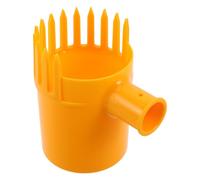 SOIMISS Raccoglitore di Frutta con Cesto Singolo Attrezzo per Raccolta Agrumi e Mele Palo per Raccolta Giardinaggio Strumento Sicuro in Orto e Frutteto