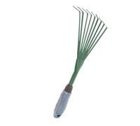 SOIMISS Rastrellino da per Pulizia Pet con Denti Addensati Antiscivolo Strumento Resistente per Foglie e Escrementi Animali Esterno Durable