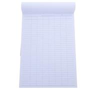 SOIMISS Registro Contabile per Piccole Imprese Formato Ritratto Libro con Colonne per Controllo Scorte e Gestione Finanziaria Adatto Uffici Depositi e Utilizzo Personale