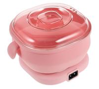 SOIMISS Scaldacera Portatile in Silicone per Depilazione, Mini Wax Pot per Riscaldamento Rapido e Fusione Uniforme, Dispositivo per Rimozione Peli Corpo e Gambe, Adatto per Uso Domestico