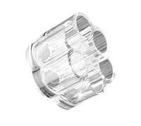 SOIMISS Scatola Trasparente Acrilico Organizer Rotondo per Cosmetici e Versatile per Rossetto e Accessori per Scrivania e