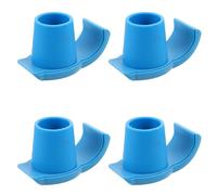 SOIMISS Scivoli per Deambulatori Antiscivolo 28 Mm 4 Pezzi, Piedini per Walker Superficie Grip, Cursori Resistenti per Deambulatori Anziani, Accessori per Mobilità Interna ed