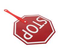 SOIMISS Segnale di Stop Portatile Maniglia per Aula Pagaia Portatile Leggera per Interazione Studenti Pannello di Battuta Riutilizzabile per Attività Didattiche e Votazioni in Classe