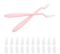 SOIMISS Set 2 Pennarelli Spugnosi Per Sfumatura e Gomma Per Schizzi, 20 Testine Sostitutive, Strumento Artistico Versatile Per Studenti e Artisti, Per Disegno, Ombreggiatura e Cancellazione Dettagli