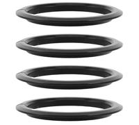 SOIMISS Set 4 Pezzi Distanziali Forcella Anteriore Bici in Lega Alluminio, Kit Rondelle Sterzo Conico 1,5" per Mountain Bike e Bici da Strada, Accessori Ciclismo per Gare e Manutenzione