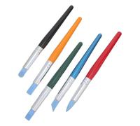 SOIMISS Set 5 Penne Modellatore per Argilla Punta in Gomma Colorata, Strumenti per Scolpire Ceramica e Accessori Artigianali per Argilla Essiccata all’Aria, Kit Creativo per