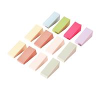 SOIMISS Spugne per Unghie a Forma Triangolare 24 Pezzi per Manicure Professionale e Uso Domestico, Facili da Usare per Unghie Effetto Sfumato Colore Casuale