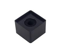 SOIMISS Stazione Microfono Portatile Quadrata Nera con Logo Flag per Interviste e Conferenze Leggera e Resistente per Riunioni Aziendali e Karaoke