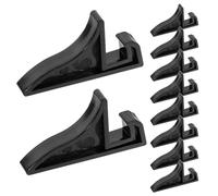 SOIMISS Supporto per Cornice per Foto da Tavolo 30 Pezzi Espositore Regolabile per Esposizione Premi e Certificati Base Nera 17 CM per Matrimonio e Compleanno