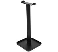 SOIMISS Supporto per Cuffie da Tavolo per Cuffie Over-ear, Nero ABS | Base Stabile e Smontabile, per Scrivania Ufficio e Studio, Ordina lo Spazio e Protegge L'auricolare