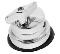 SOIMISS Supporto Regolabile per Gamba Floor Tom in Ferro Placcato Argento per Kit Batteria Base Robusta e Resistente per Accessori Strumento Compatibile con Vari Modelli e Migliora