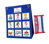 SOIMISS Tabella Routine Quotidiana per Calendario Visivo Lavagna Programmabile per Attività Scolastiche e Domestiche Promuove Responsabilità e Comportamento Positivo