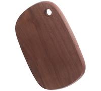 SOIMISS Tagliere in Legno Noce Nero per Cucina Professionale, Resistente e Facile da Appendere, per Tagliare Frutta e Carne in Cucina o Sala da Pranzo